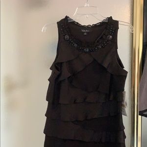 Black cocktail dress